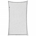 vidaXL, vidaXL Anhängernetz mit Gummiseil Schwarz 6x3,5 m PP