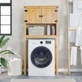 vidaXL Waschmaschinenschrank Corona Massivholz Kiefer