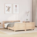 vidaXL Massivholzbett ohne Matratze 150x200 cm Kiefernholz
