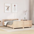 vidaXL Massivholzbett ohne Matratze 140x190 cm Kiefernholz