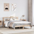 vidaXL Massivholzbett ohne Matratze 160x200 cm Kiefernholz