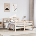 vidaXL Massivholzbett ohne Matratze 140x200 cm Kiefernholz