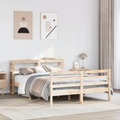 vidaXL Massivholzbett ohne Matratze 160x200 cm Kiefernholz
