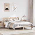 vidaXL Massivholzbett ohne Matratze 120x190 cm Kiefernholz
