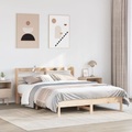 vidaXL Massivholzbett ohne Matratze 140x200 cm Kiefernholz