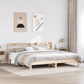 vidaXL, vidaXL Massivholzbett ohne Matratze 180x200 Kiefernholz