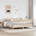 vidaXL, vidaXL Massivholzbett ohne Matratze 180x200 Kiefernholz