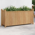 vidaXL Pflanzkübel 100x30x50 cm Bambus