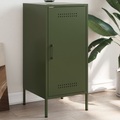 vidaXL Sideboard Olivgrün 36x39x79 cm Kaltgewalzter Stahl