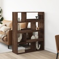 vidaXL Bücherregal Eichen-Optik 100x33x125,5 cm Holzwerkstoff