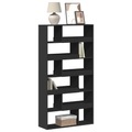 vidaXL Bücherregal Schwarz 100x33x187,5 cm Holzwerkstoff