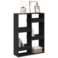 vidaXL Bücherregal Schwarz 100x33x135 cm Holzwerkstoff