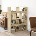 vidaXL, vidaXL Raumteiler Sonoma-Eiche 100x33x125,5 cm Holzwerkstoff