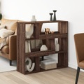 vidaXL Bücherregal Braun Eichen-Optik 100x33x94,5 cm Holzwerkstoff