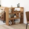 vidaXL Bücherregal Artisan-Eiche 100x33x94,5 cm Holzwerkstoff