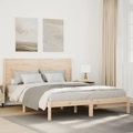 vidaXL Massivholzbett Extra Lang ohne Matratze 160x220 cm