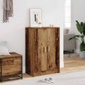 vidaXL Schuhschrank Altholz-Optik 60x35x92 cm Holzwerkstoff