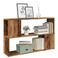 vidaXL Bücherregal Altholz-Optik 100x24x63 cm Holzwerkstoff