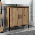 vidaXL Waschbeckenunterschrank Artisan-Eiche 60x30x60 cm Holzwerkstoff