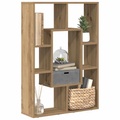 vidaXL Bücherregal Artisan-Eiche 63x20x90 cm Holzwerkstoff
