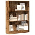 vidaXL Bücherregal Altholz-Optik 80x24x109 cm Holzwerkstoff