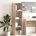 vidaXL Bücherregal Sonoma-Eiche 40x30x152 cm Holzwerkstoff