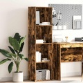 vidaXL Bücherregal Räuchereiche 40x30x152 cm Holzwerkstoff