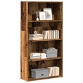 vidaXL Bücherregal Altholz-Optik 80x30x152 cm Holzwerkstoff