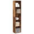 vidaXL Bücherregal Altholz-Optik 40x30x189 cm Holzwerkstoff