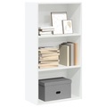 vidaXL Bücherregal Weiß 60x30x114 cm Holzwerkstoff