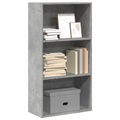 vidaXL Bücherregal Betongrau 60x30x114 cm Holzwerkstoff