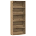vidaXL Bücherregal Artisan-Eiche 80x30x189 cm Holzwerkstoff