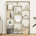 vidaXL Bücherregal Sonoma-Eiche 102x29x143 cm Holzwerkstoff