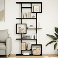 vidaXL Bücherregal Schwarz 92x29x188 cm Holzwerkstoff