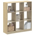 vidaXL Bücherregal Sonoma-Eiche 102x32x108 cm Holzwerkstoff