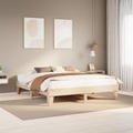 vidaXL, vidaXL Massivholzbett ohne Matratze 180x200 Kiefernholz