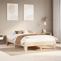 vidaXL Massivholzbett ohne Matratze 160x200 cm Kiefernholz
