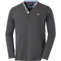 LERROS Herren Serafino-Langarmshirt