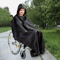 Rollstuhl-Regencape Wellys Blau