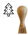 Ministempel Christbaum
