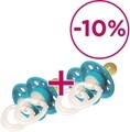 nip Schnuller Cherry blau Latex 0 - 6 Monate 2 Stück