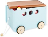 PINOLINO Spielzeugkiste mit Rollen Jim mint