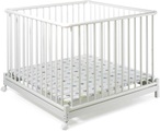 Geuther Laufgitter Euro-Parc Plus 97 x 97 cm weiß Folie 032 Sterne