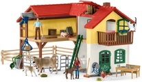 SCHLEICH Farm World Set Bauernhaus mit Stall und Tieren
