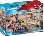 PLAYMOBIL 70446 Baugerüst mit Handwerkern