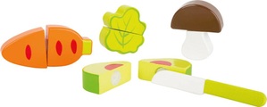 Legler, Small Foot 10891 - Gemüse Set aus Holz, Kinderküche, Kaufmannsladen