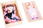 small foot® Anziehpuzzle Traumberufe Mädchen