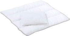 ALVI Bett-Set 80x80 & 35x40 cm Thermovlies
