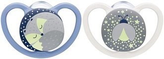 NUK Space Night Silikon-Nuggi