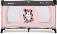 hauck Reisebett Dream'n Play Minnie Sweetheart - schwarz